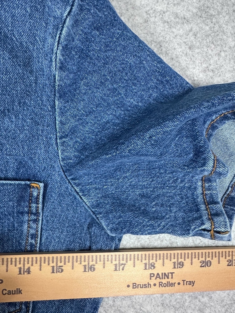 Zara Women’s Denim Blue Short Sleeve Button Up Front Mini Dress S NWT Utility - Picture 3 of 9